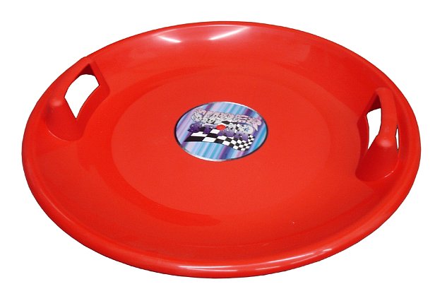 Superstar plastic plate - red