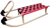 Wooden sledge 110cm - red