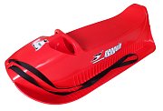 Alfa plastic sledge - red