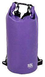 Waterproof boat bag 10 L purple