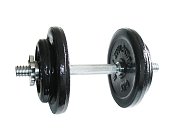 Single-handed loading dumbbell 17 kg