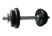 One-handed loading barbell 8,5 kg - diameter 30 mm