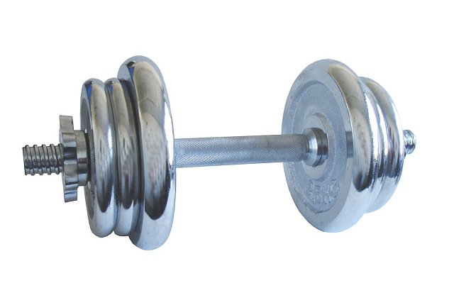 Chromium loading barbell 11 kg