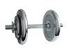 Single-handed loading barbell, chrome-plated 14 kg - diameter 25 mm