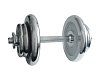 Loading dumbbell one-hand, chrome 17 kg - 25 mm