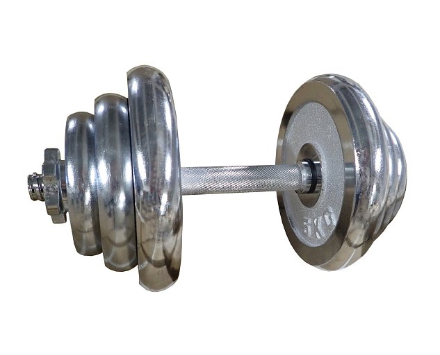 One-hand chrome-plated loading crank 20 kg