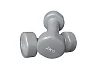 One-handed vinyl dumbbells 2 x 2kg