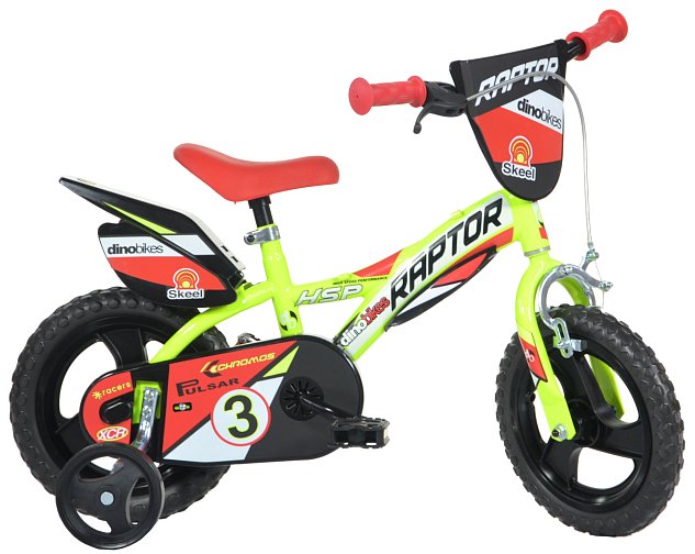 Children's bike Dino yellow 12