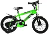 Dino bikes green 14" - children's bike