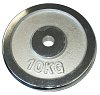 chrome-plated weight 10kg - FOR 28mm diameter axle