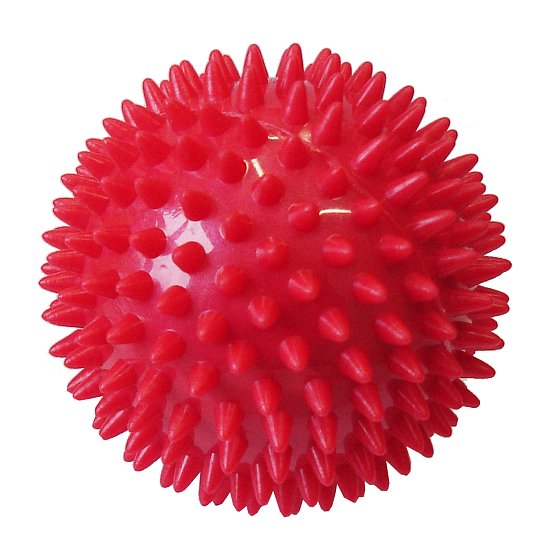 Massage ball diameter 7,5 cm red