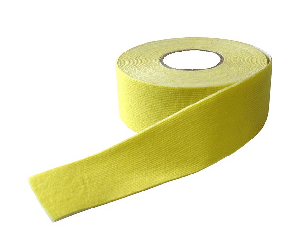 Kinesiology tape 2,5 x 5 m yellow