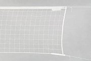 Volleyball net without reinforcement 10 x 1 m white