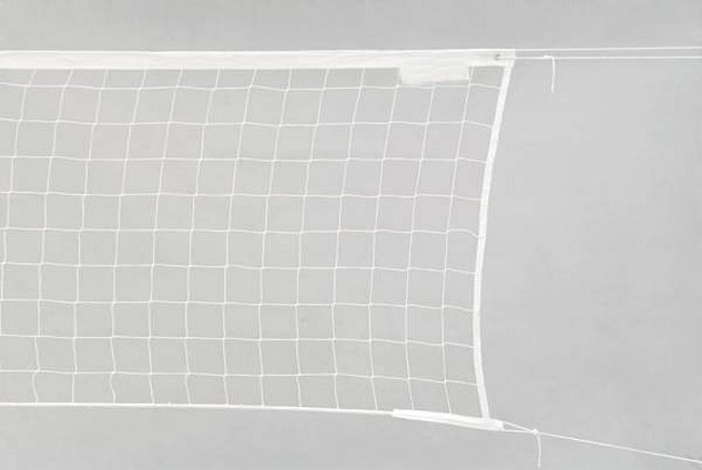 Volleyball net without reinforcement 10 x 1 m white