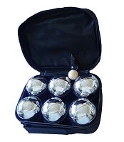 Petanque - six balls 72 mm diameter