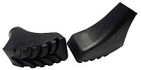 Rubber end caps for trekking poles - boots square