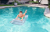 Bestway Inflatable lounger silver