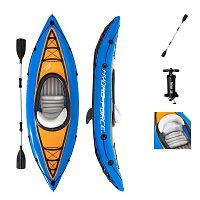 Inflatable single-seater kayak Cove Champion with accessories