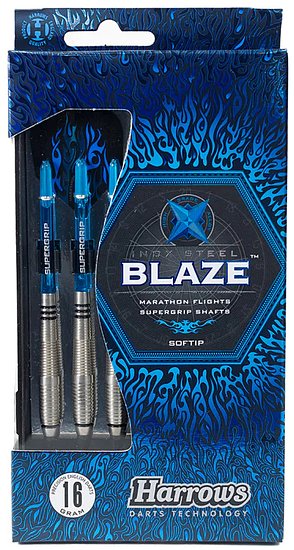 Darts Harrows T22K Blaze Soft 16, 18 g