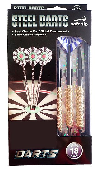 TA11 darts with plastic tips ORION 16, 18 g