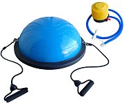 Balancing mat with expanders and pump blue