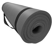 Gymnastic NBR mat 183x60x1,2 cm, BLACK