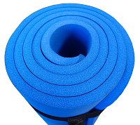 Gymnastic NBR mat 183x60x1,2 cm, BLUE