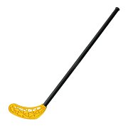 80cm Floorball hockey stick straight yellow