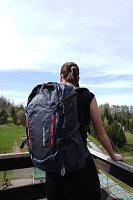 Mountains 40 L hiking backpack grey