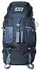 Mountains 50 L Hiking Backpack Black