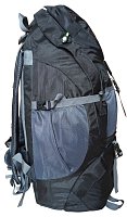 Mountains 50 L Hiking Backpack Black