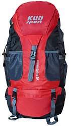 Backpack Mountains 50 L for hiking red