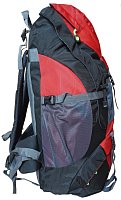 Mountains 50 L Hiking Backpack Red - WITHOUT BAND