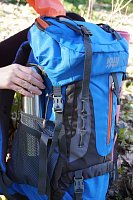 Backpack Mountains 60 L for more demanding hiking blue