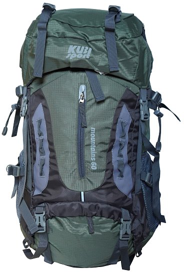 Backpack Mountains 60 L for more demanding hiking green