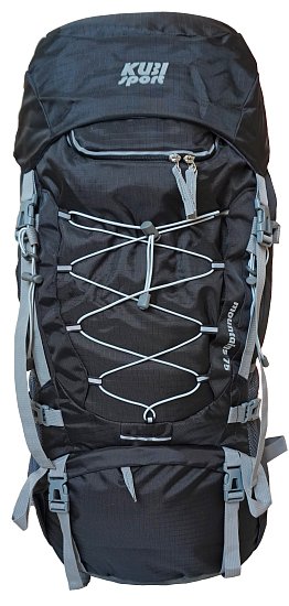 Backpack Mountains 75 L for demanding mountain hiking black