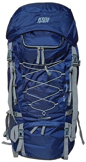 Backpack Mountains 75 L for demanding mountain hiking blue