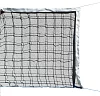 Volleyball net with steel cable 10 x 1 m black