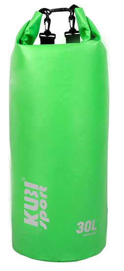 Waterproof boat bag 30 L green