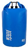 Waterproof boat bag 60 L blue