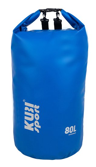 Waterproof boat bag 80 L blue