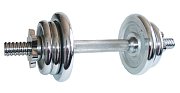 Loading one-hand dumbbell 7 kg chrome - 25 mm