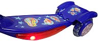 Children's scooter - luminous - 3 wheels BLUE