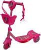 Children's scooter - luminous - 3-wheeled PINK