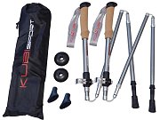 Special foldable 5-piece trekking poles - 1 pair