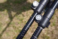 Trekking poles with quick release 1 pair