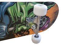 Sports skateboard with alu chassis and anti-skid for recreational purposes