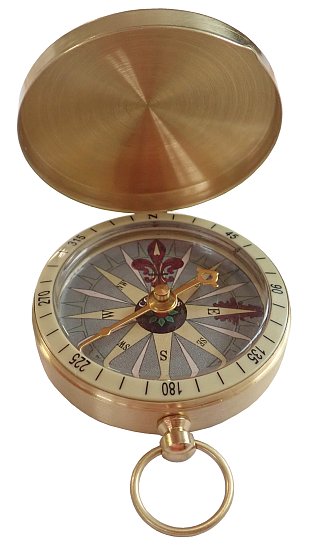 Compass classic large in metal case