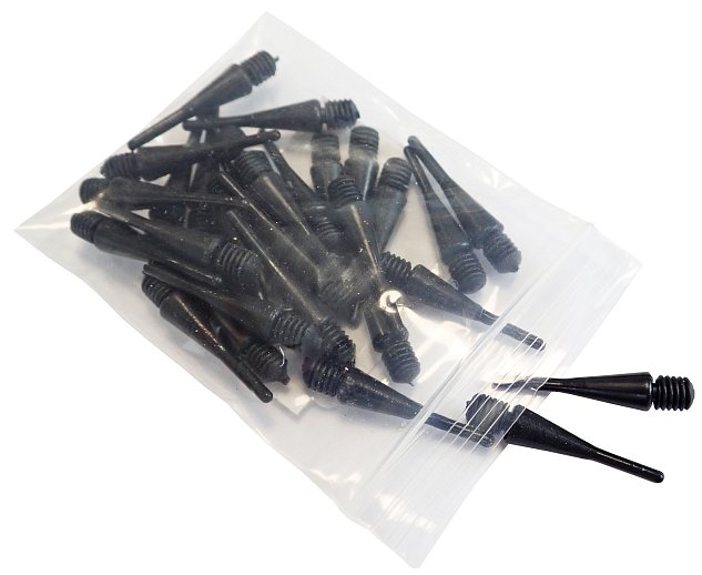 Plastic tips for darts - 30 pcs in bag