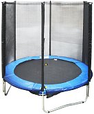 Trampoline with protective net 183 cm